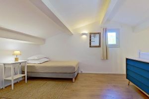 Chambre double dans location Villa F3 à Santa Giulia Porto-Vecchio